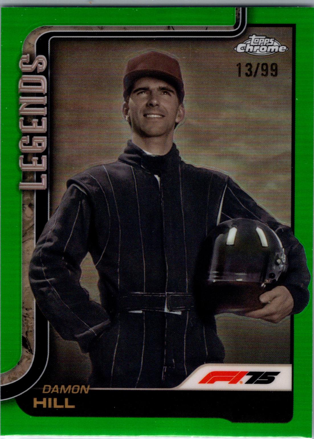 Damon Hill [Green Refractor] #150