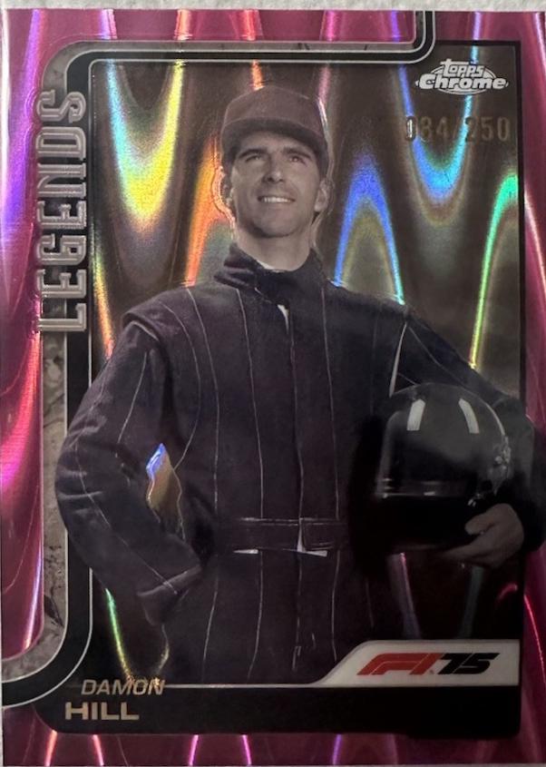 Damon Hill [Pink Refractor] #150