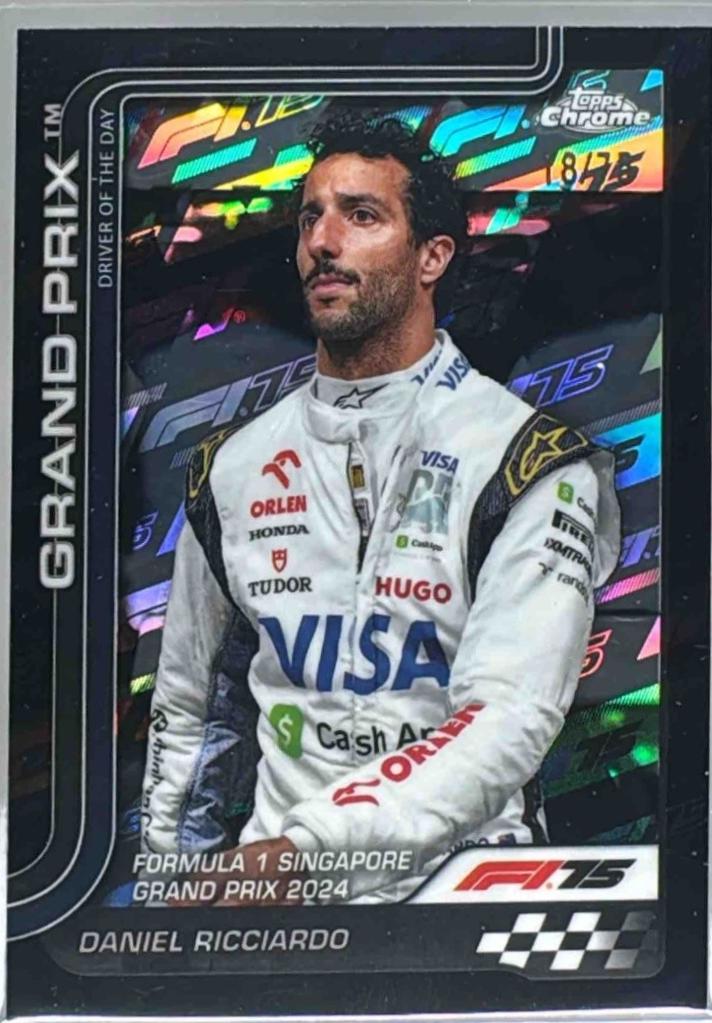 Daniel Ricciardo [75th Anniversary Refractor] #139