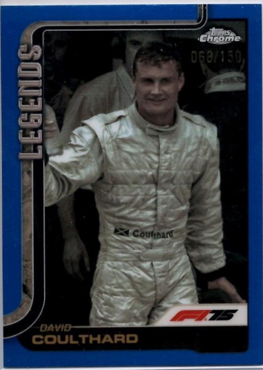 David Coulthard [Blue Refractor] #151