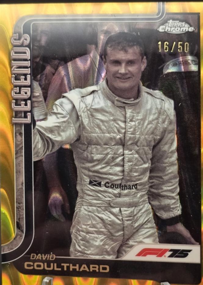 David Coulthard [Gold Refractor] #151