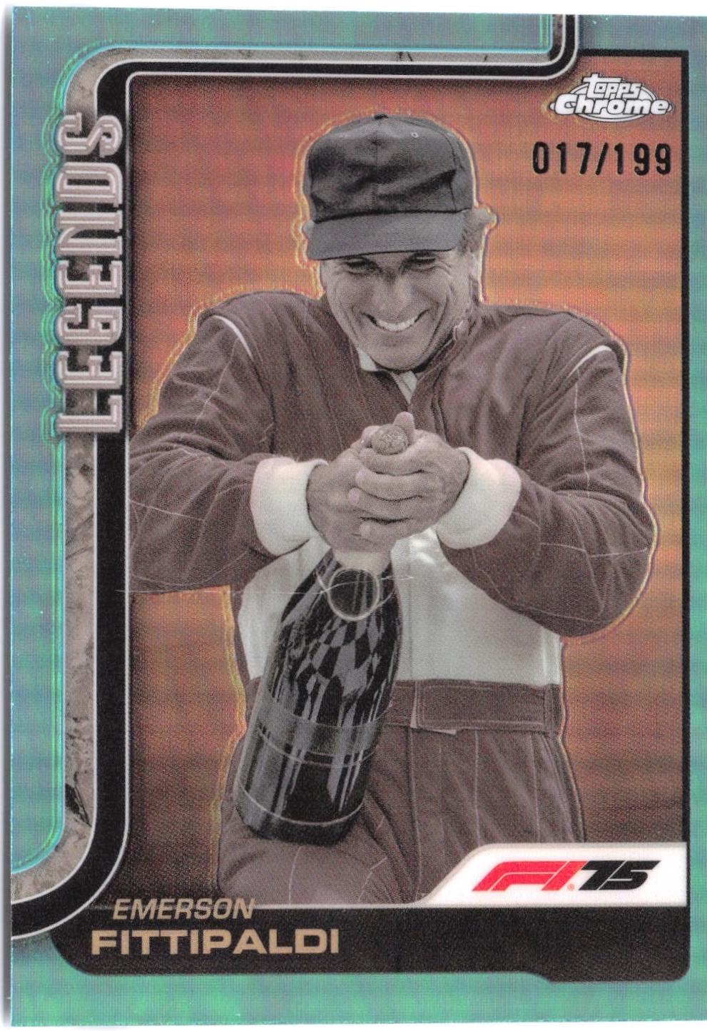 Emerson Fittipaldi [Aqua Refractor] #152