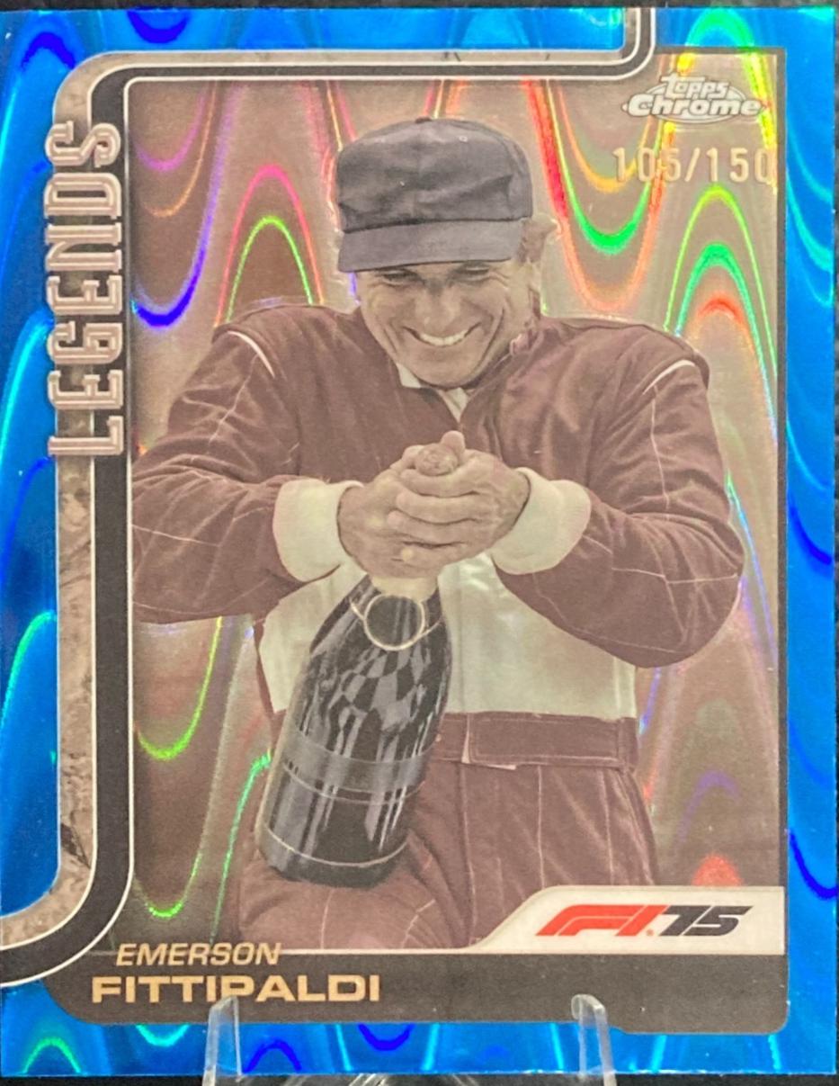 Emerson Fittipaldi [Blue RayWave Refractor] #152