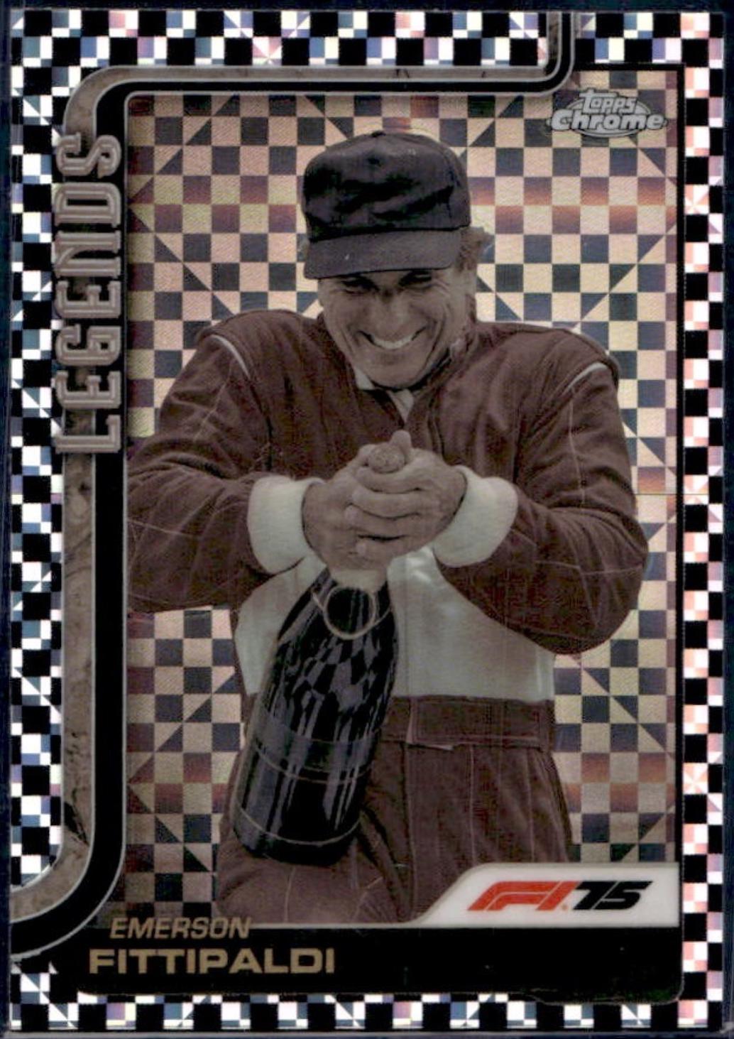 Emerson Fittipaldi [Checker Flag Refractor] #152