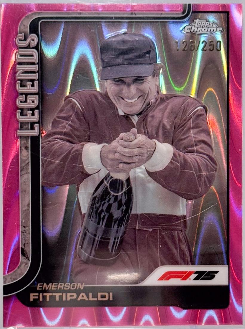 Emerson Fittipaldi [Pink Refractor] #152