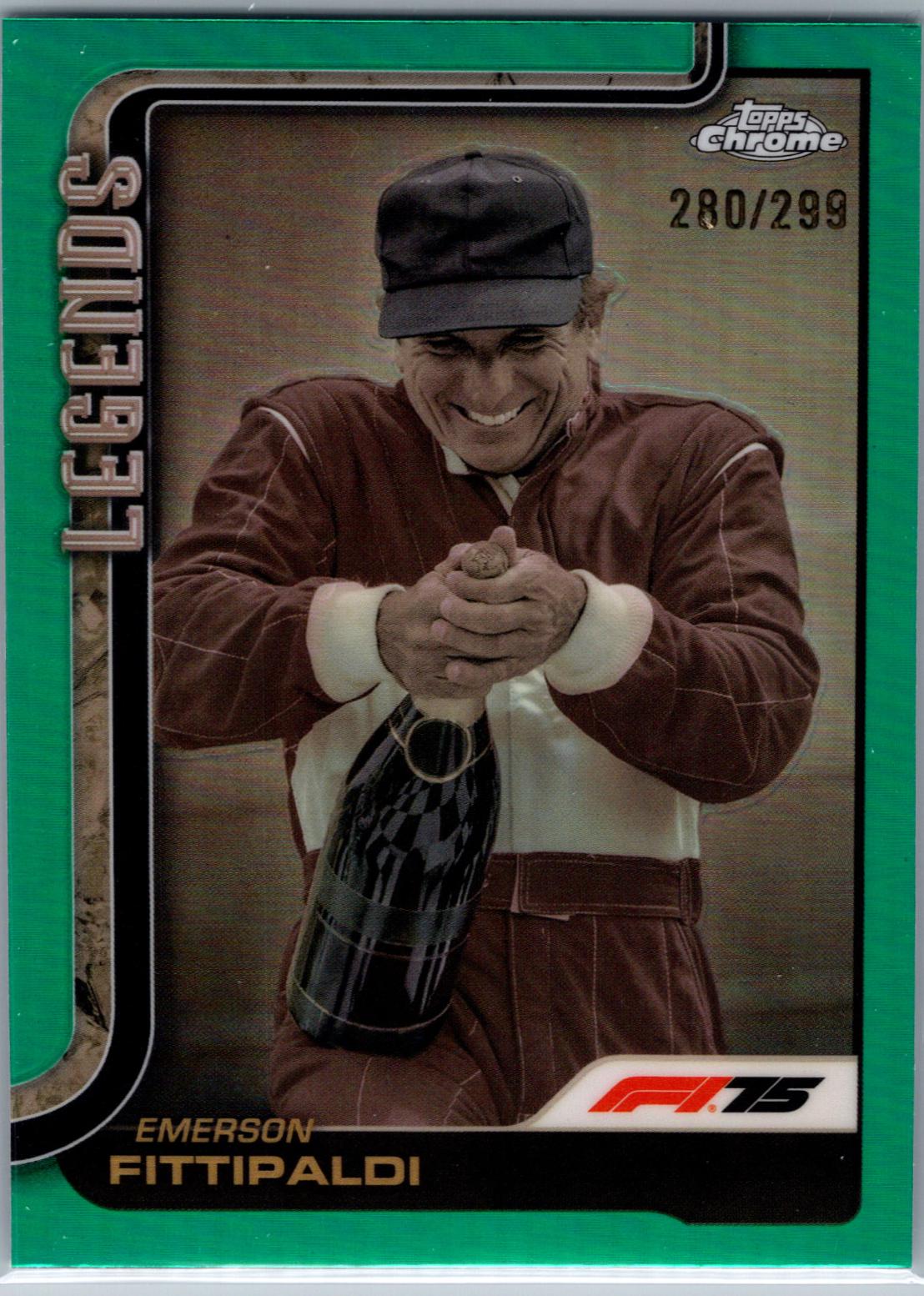 Emerson Fittipaldi [Teal Refractor] #152