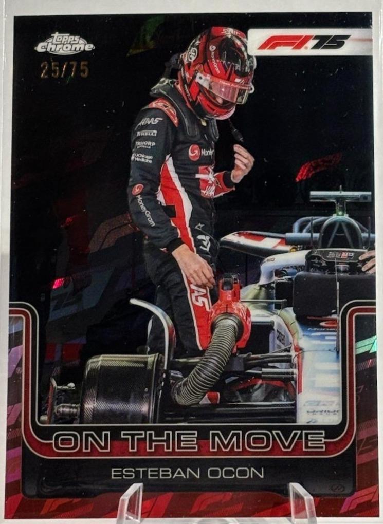 Esteban Ocon [75th Anniversary Refractor] #190