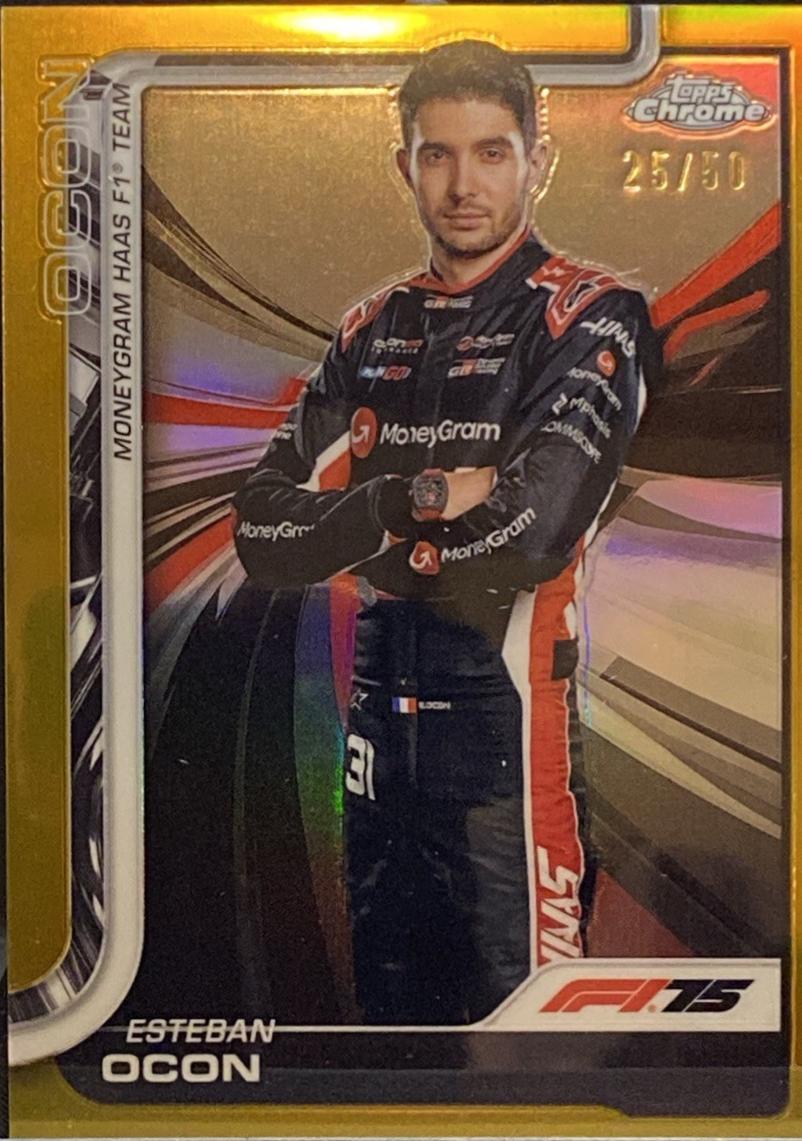 Esteban Ocon [Gold Refractor] #13