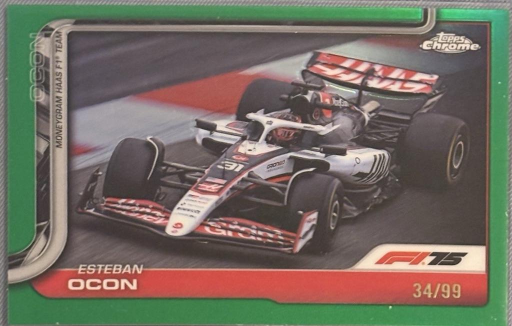 Esteban Ocon [Green Refractor] #85