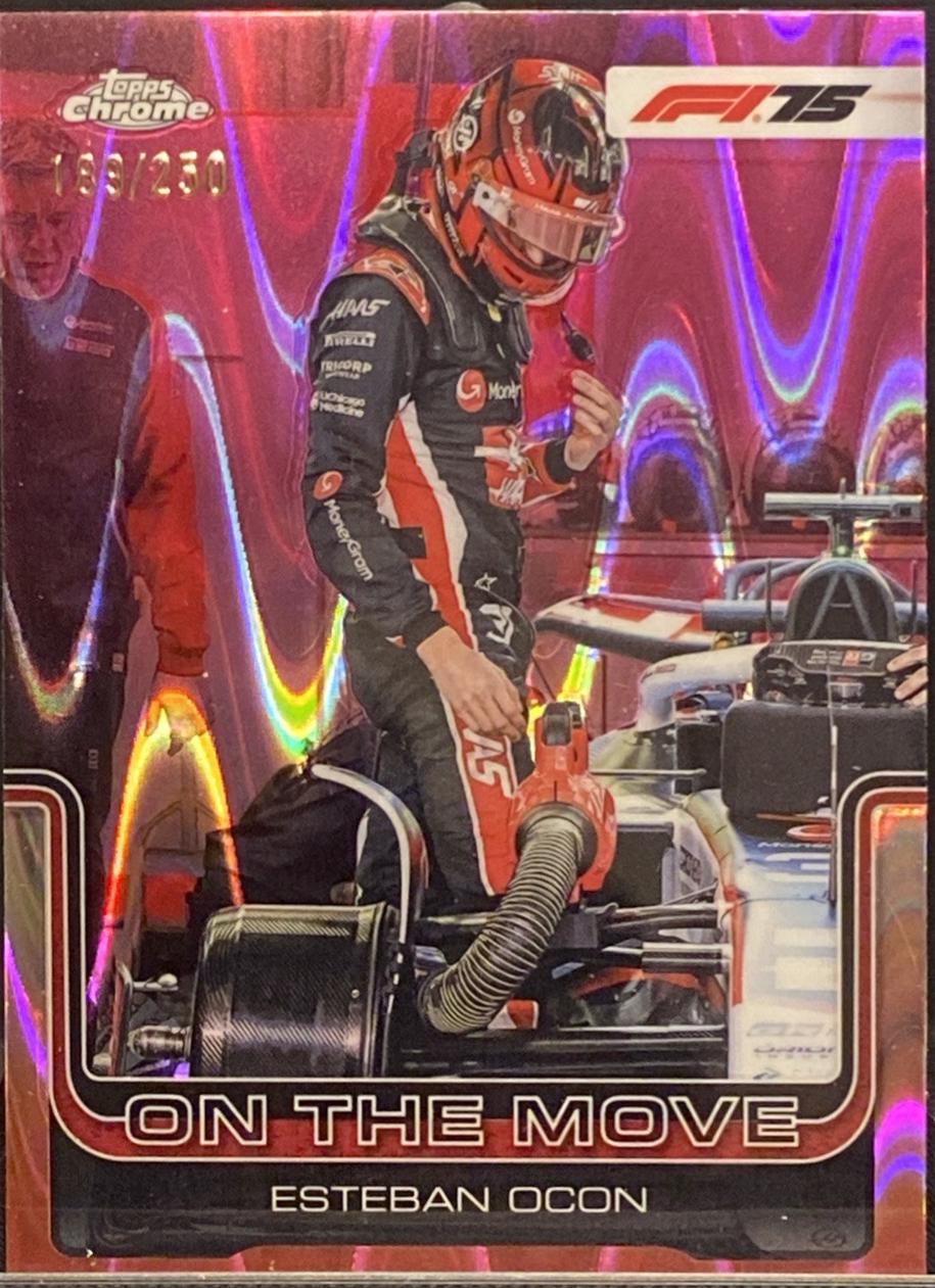 Esteban Ocon [Pink Refractor] #190