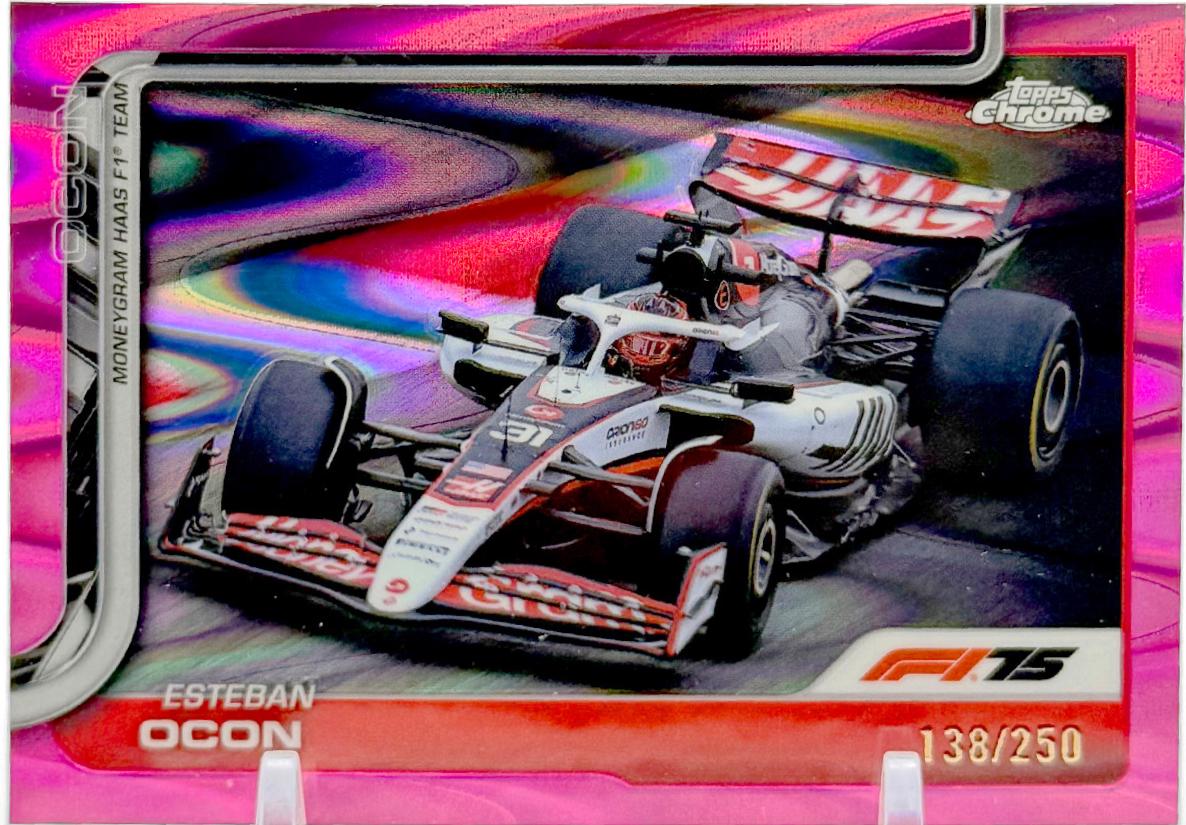 Esteban Ocon [Pink Refractor] #85