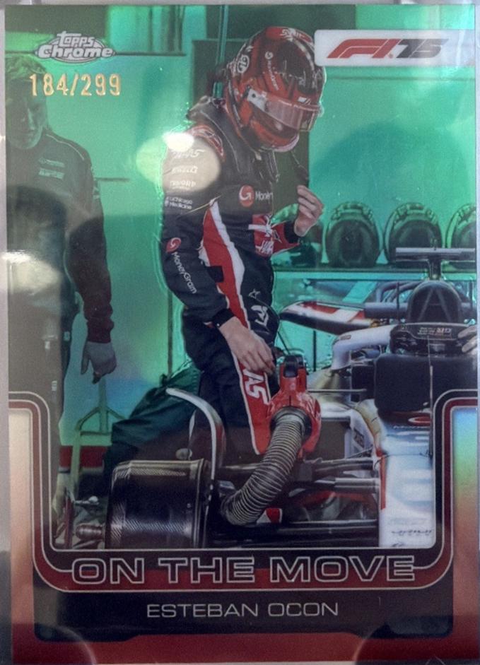 Esteban Ocon [Teal Refractor] #190