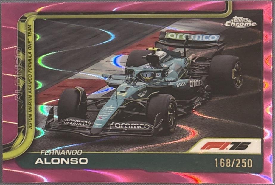 Fernando Alonso [Pink Refractor] #81