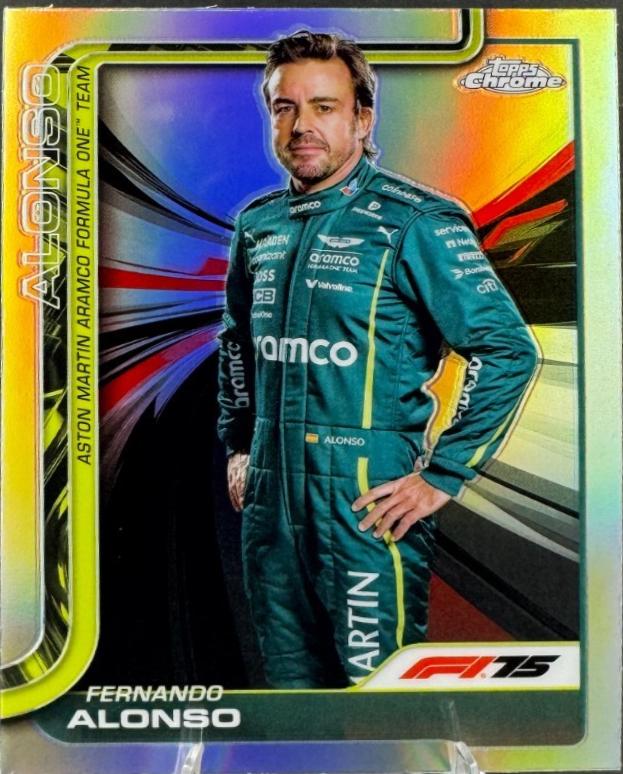 Fernando Alonso [Refractor] #9