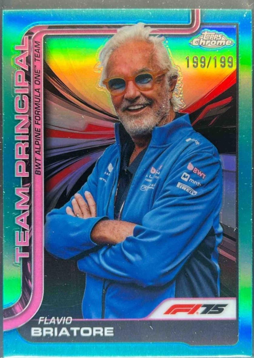 Flavio Briatore [Aqua Refractor] #199