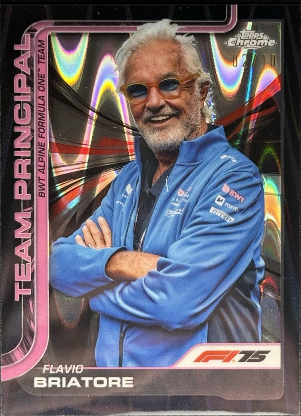 Flavio Briatore [Black RayWave Refractor] #199
