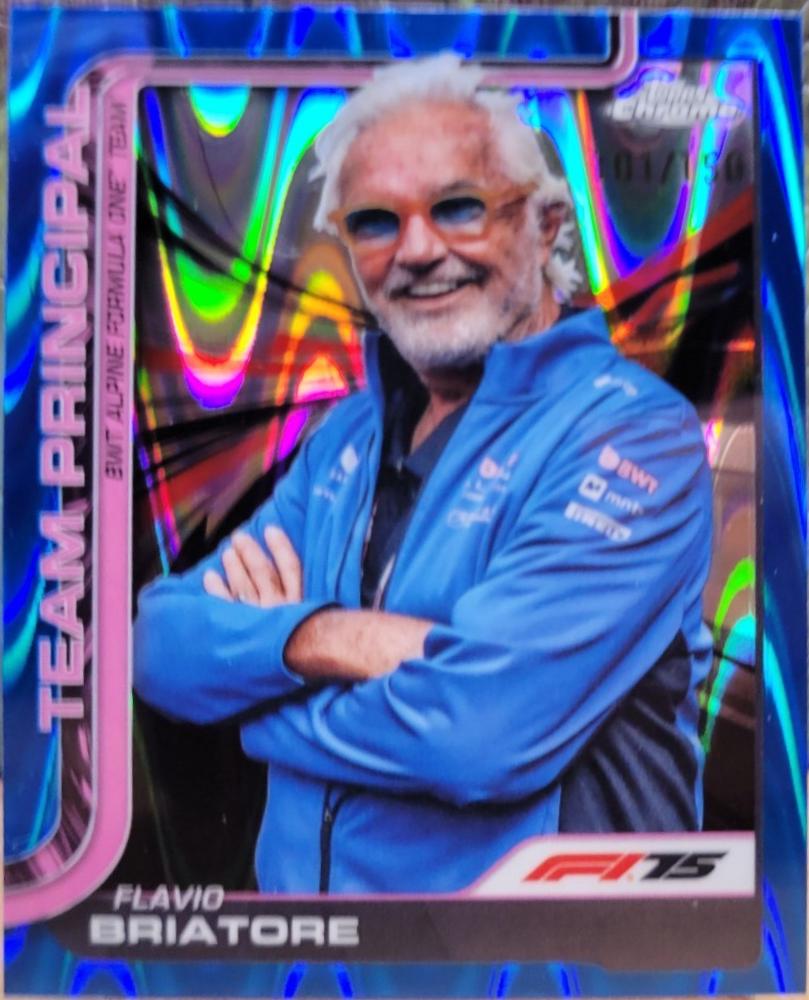 Flavio Briatore [Blue RayWave Refractor] #199