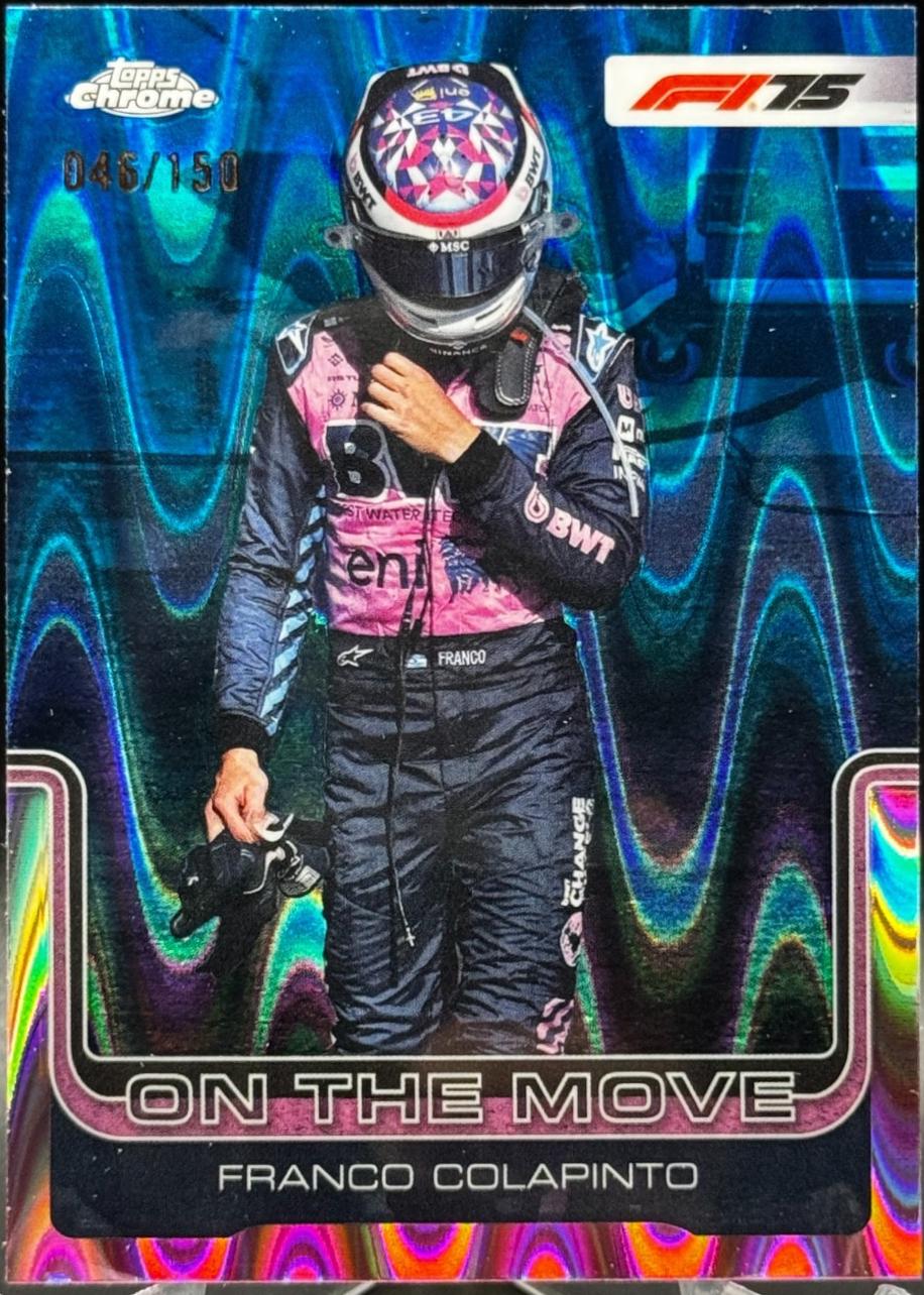 Franco Colapinto [Blue RayWave Refractor] #187