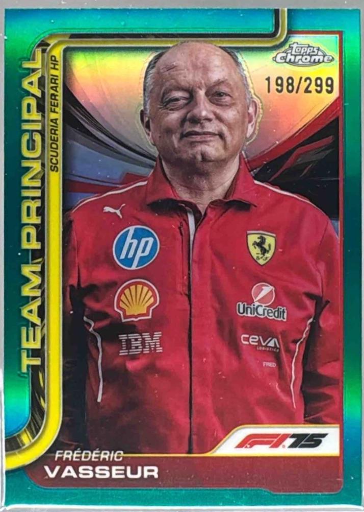 Frederic Vasseur [Teal Refractor] #193
