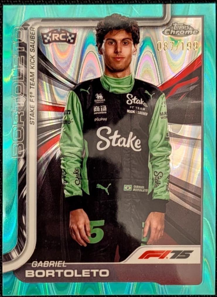 Gabriel Bortoleto [Aqua Raywave Refractor] #20