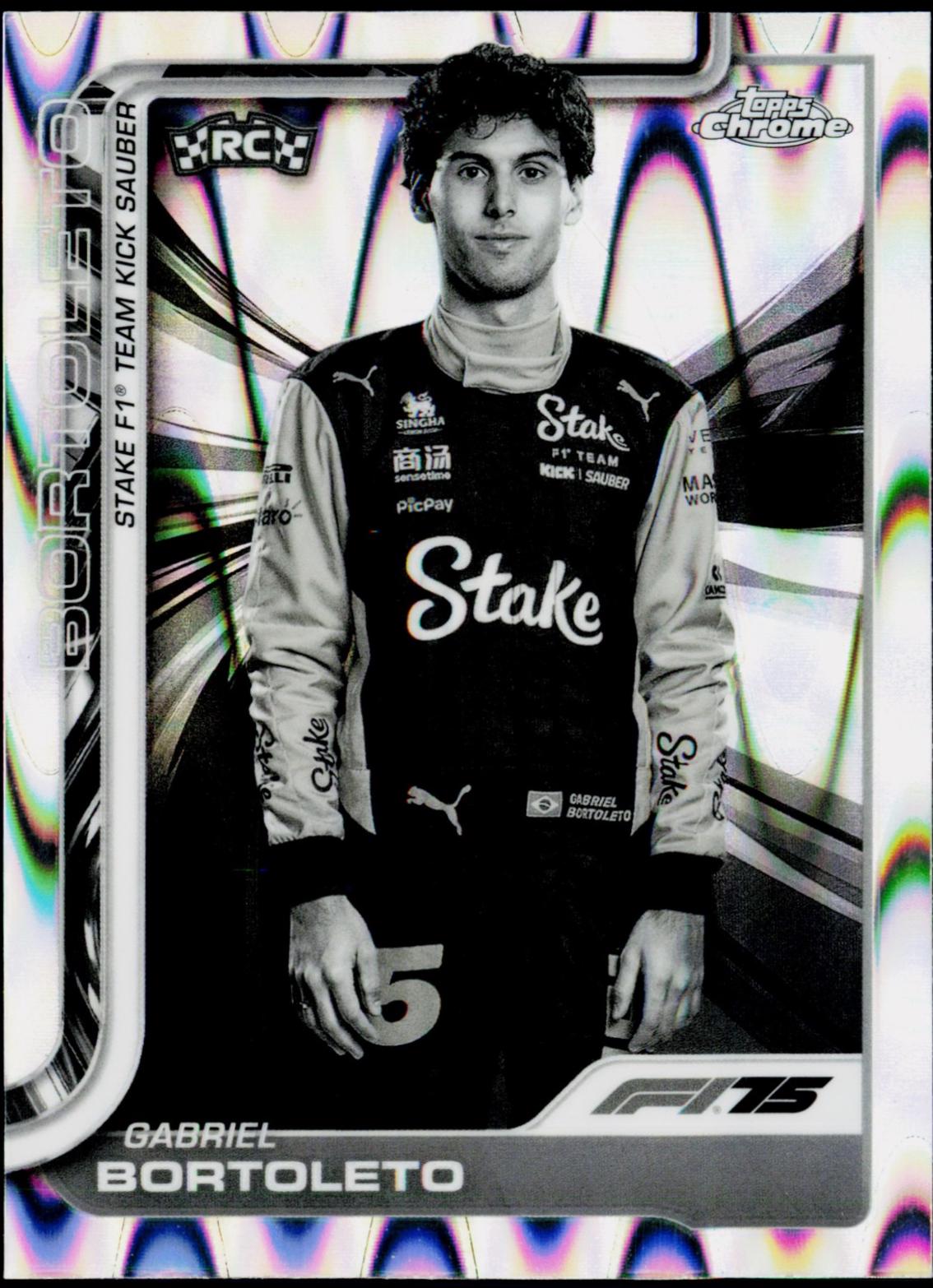 Gabriel Bortoleto [Black White RayWave Refractor] #20