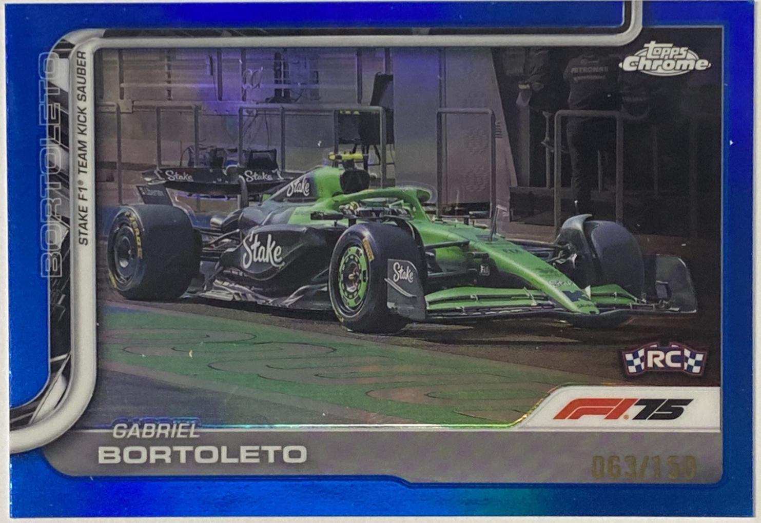 Gabriel Bortoleto [Blue Refractor] #92