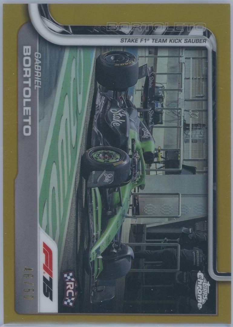 Gabriel Bortoleto [Gold Refractor] #92