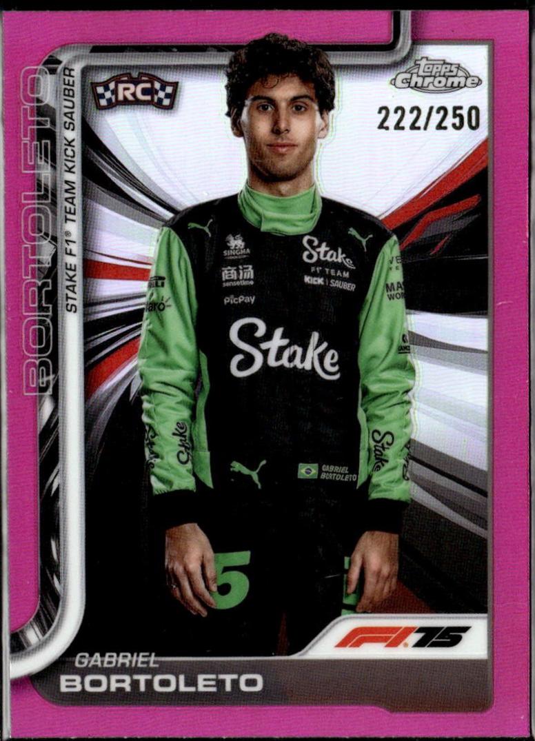 Gabriel Bortoleto [Pink Refractor] #20