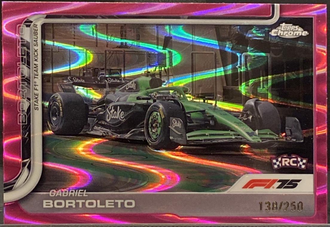 Gabriel Bortoleto [Pink Refractor] #92
