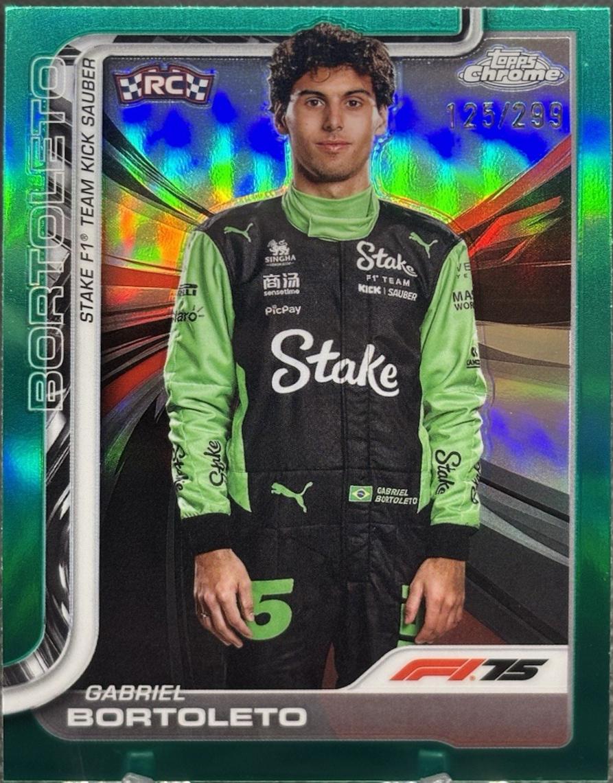 Gabriel Bortoleto [Teal Refractor] #20