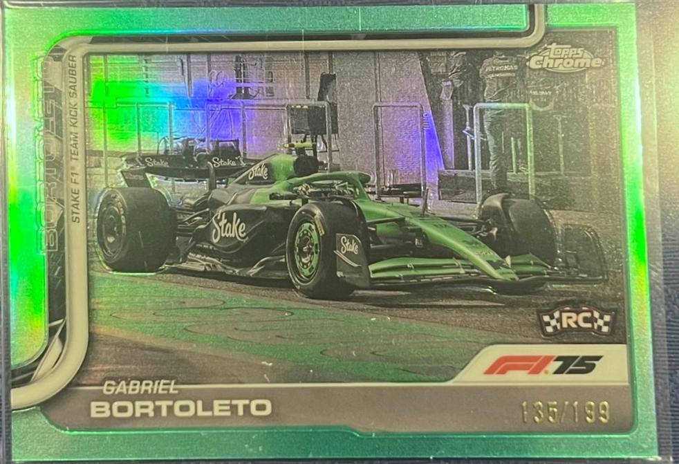 Gabriel Bortoleto [Teal Refractor] #92