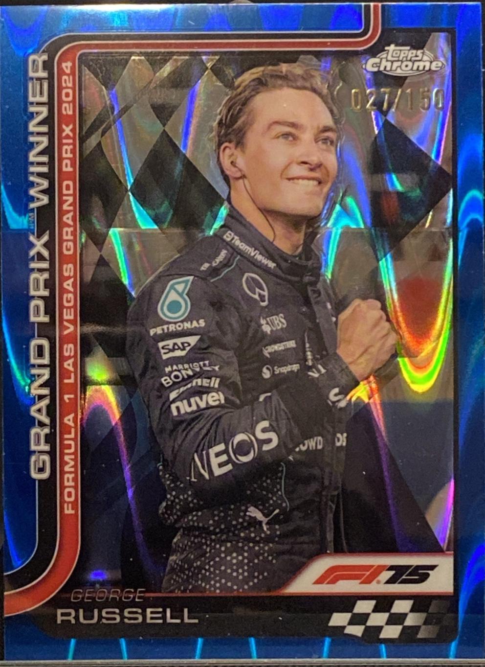George Russell [Blue RayWave Refractor] #114