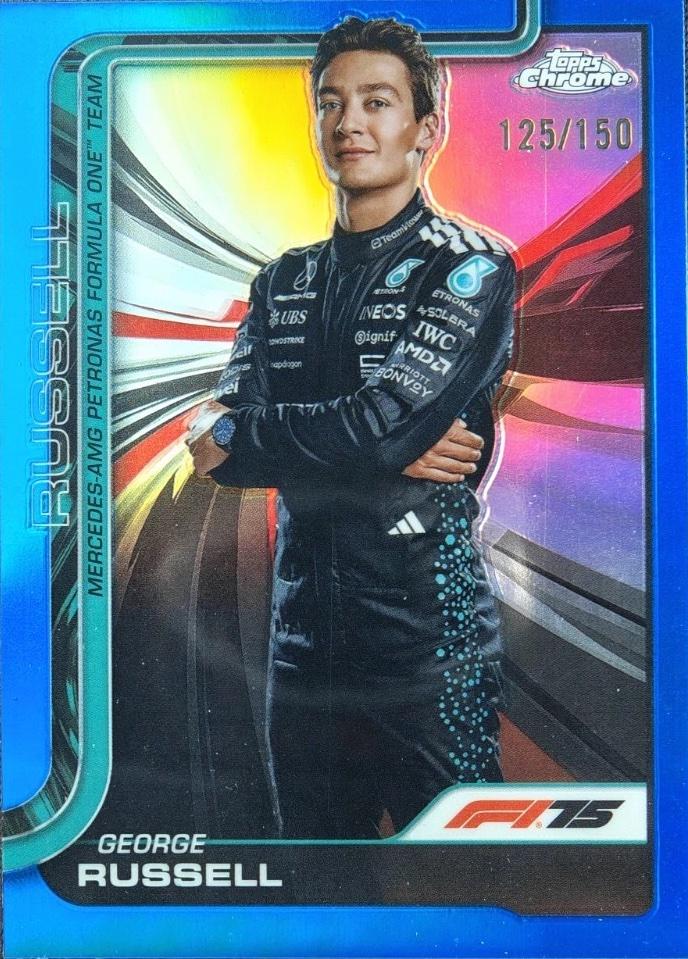 George Russell [Blue Refractor] #7