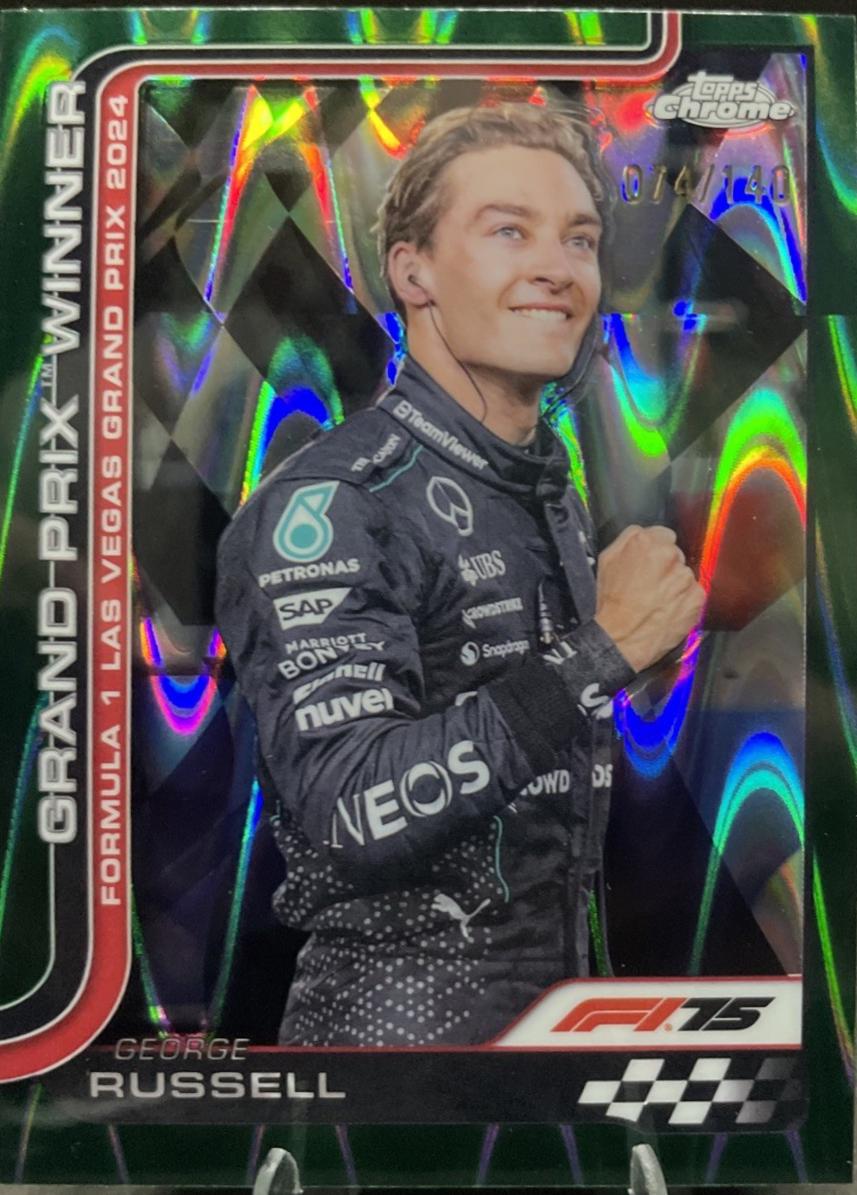 George Russell [Green RayWave Refractor] #114