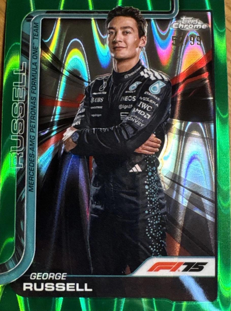 George Russell [Green RayWave Refractor] #7