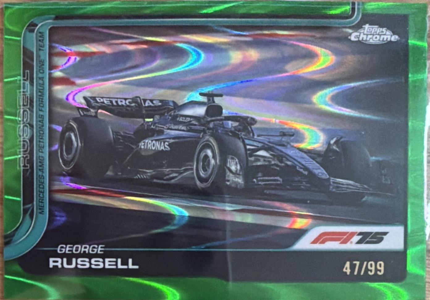 George Russell [Green RayWave Refractor] #79
