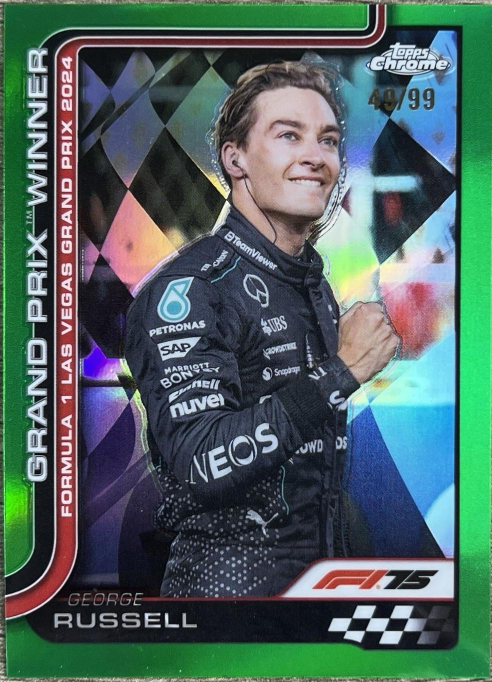 George Russell [Green Refractor] #114