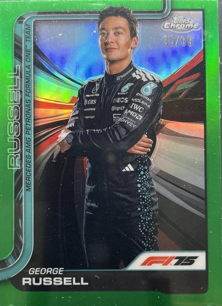 George Russell [Green Refractor] #7