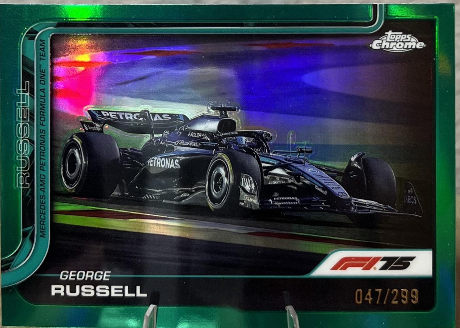 George Russell [Green Refractor] #79