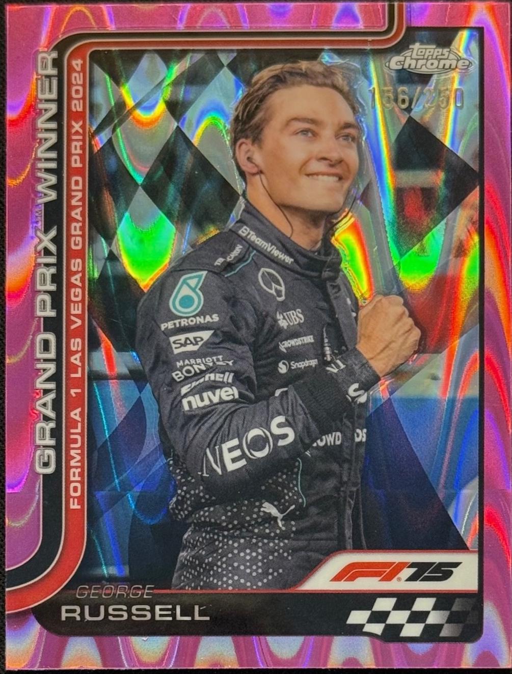 George Russell [Pink Refractor] #114