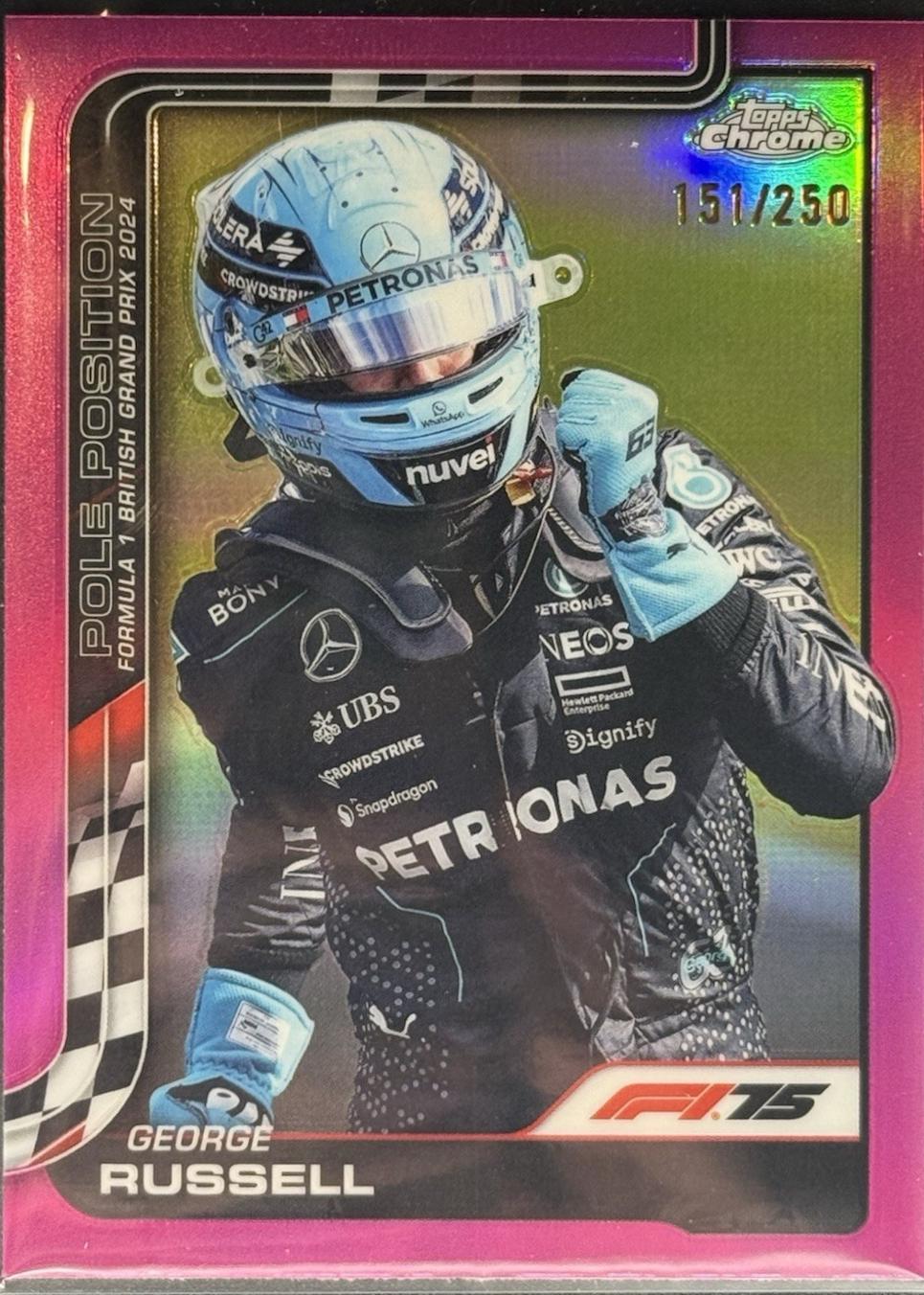 George Russell [Pink Refractor] #119