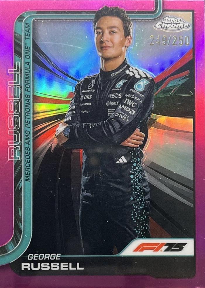 George Russell [Pink Refractor] #7