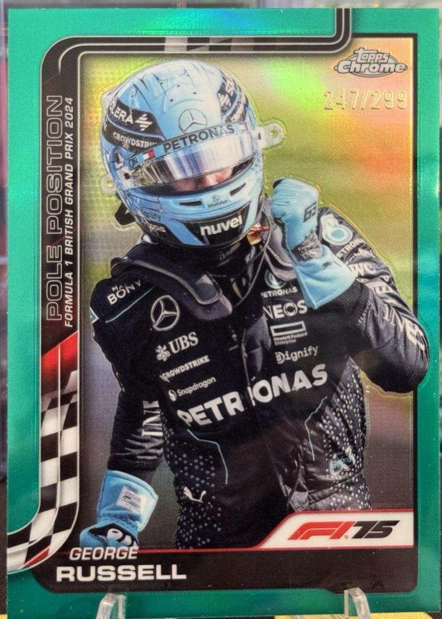 George Russell [Teal Refractor] #119