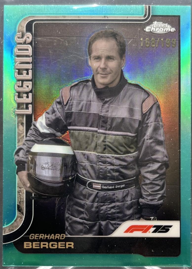 Gerhard Berger [Aqua Refractor] #153