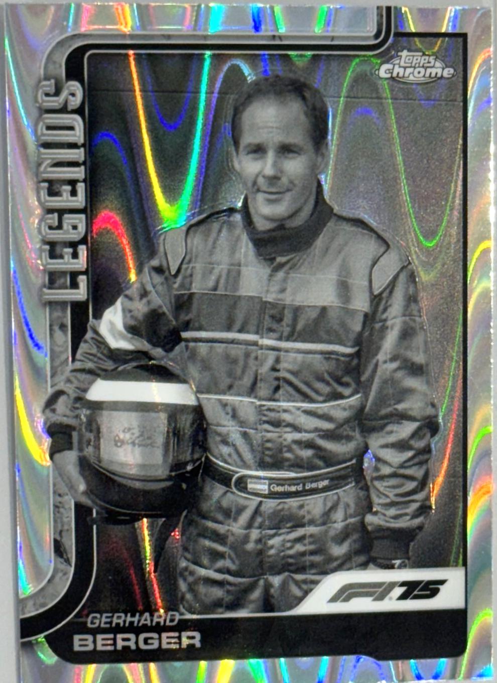 Gerhard Berger [Black White RayWave Refractor] #153