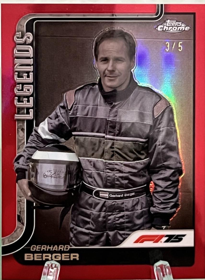 Gerhard Berger [Red Refractor] #153