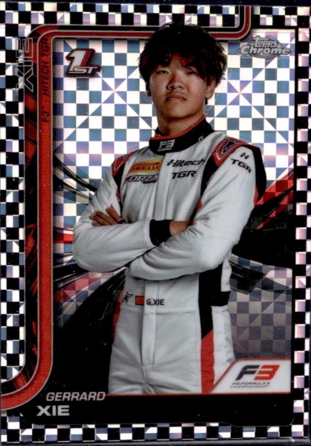 Gerrard Xie [Checker Flag Refractor] #56