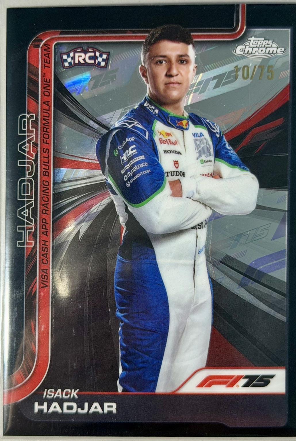 Isack Hadjar [75th Anniversary Refractor] #12