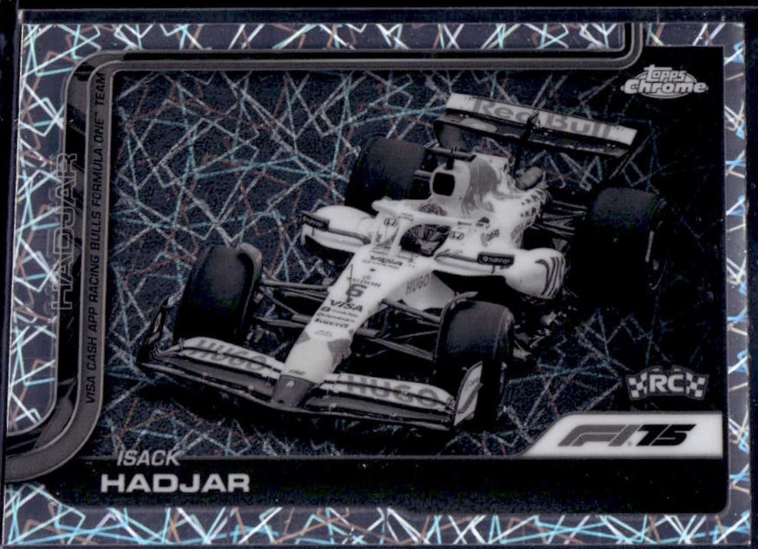 Isack Hadjar [Black White RayWave Refractor] #84
