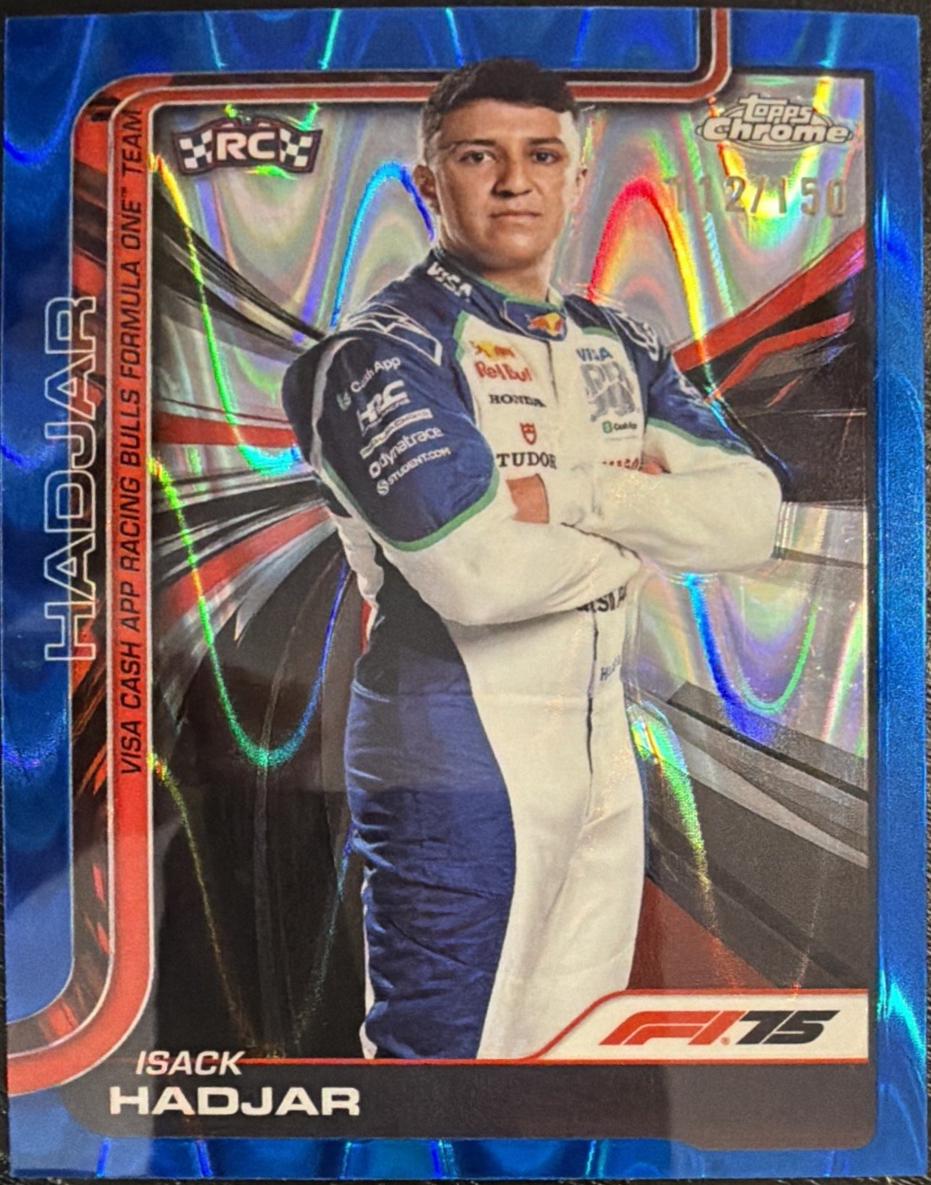 Isack Hadjar [Blue RayWave Refractor] #12